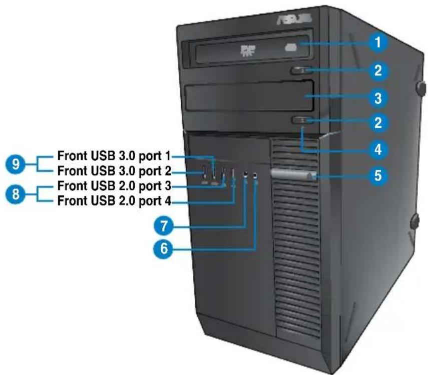 ASUS BM6635 - Front panel - 3