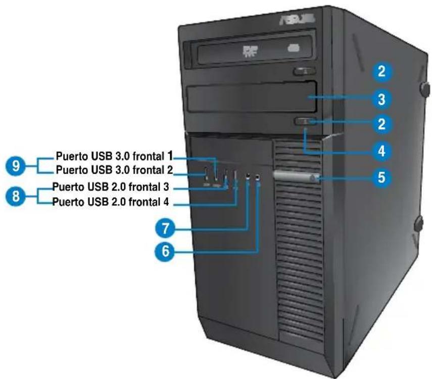 ASUS BM6635 - Panel frontal - 3