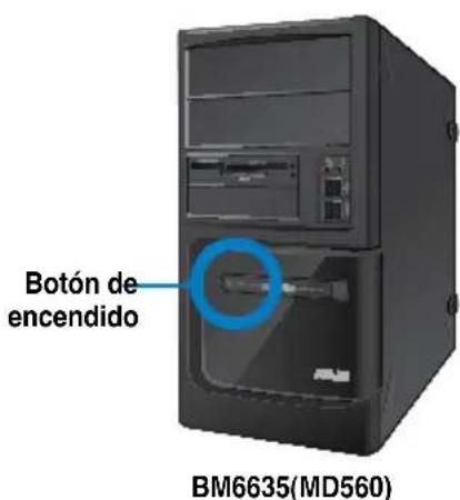 ASUS BM6635 - Para encender el equipo: - 1