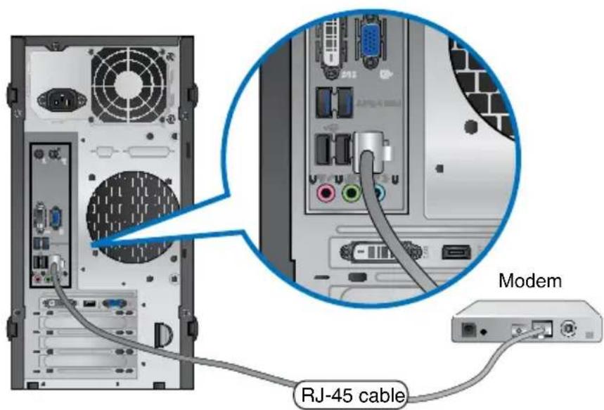 ASUS BM6635 - Connexion via un modem câble/adsl - 2