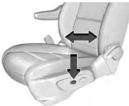 Buick Encore (2021) - Réglagedusupportlombaire - 1