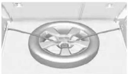 Buick Encore (2021) - Rangementdupneudégonfleetdesoutils - 1