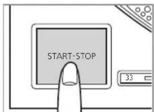 TECHNICS EAHF70N - Paina [START-STOP]-painiketta. - 3
