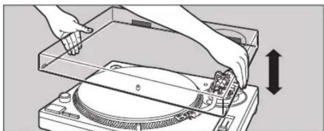 TECHNICS EAHF70N - De stofkap aanbrengen - 1