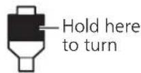 TECHNICS EAHF70N - Free the tone arm from the arm rest and adjust horizontal balance by turning the balance weight. - 1