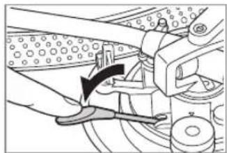TECHNICS EAHF70N - Lower the cue lever slowly. The tone arm moves down slowly. - 1