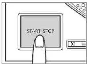 TECHNICS EAHF70N - Appuyez sur [START-STOP]. - 3