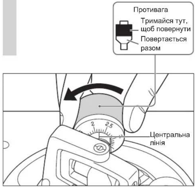 TECHNICS EAHF70N - Поверніть противагу, щоб відрегулювати відповідну притискну силу для картриджа. - 1