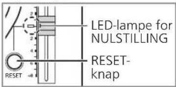 TECHNICS EAHF70N - Tryk på [RESET] for at tænde LED-lampen for NULSTILLING af styring af tonehøjde. - 1