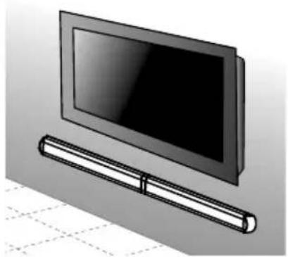 MEDION Life P61220 (MD 44202) - Variante de barra de sonido montada en la pared - 2