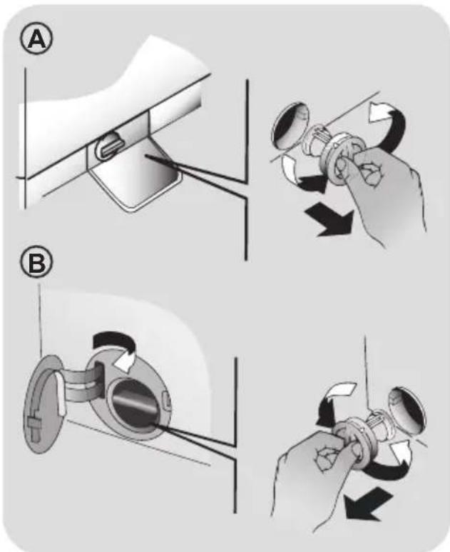 HOOVER HWASH 300 LITE - We recommend checking and cleaning the filter 5 or 6 times a year. - 1