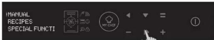 HOOVER HKEEPHEAT 700 PLUS - Funzionamento in modalità manuale - 1