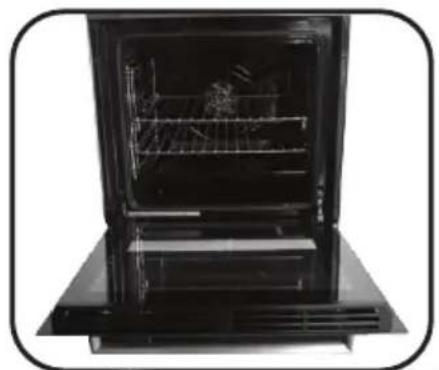 HOOVER HOF4050WAE - RETRAIT ET NETTOYAGE DES VITRES - 1