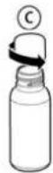 HOOVER HPURIFIER 700 - Befestigen Sie die Diffusorflasche [Abb. 2] - 3