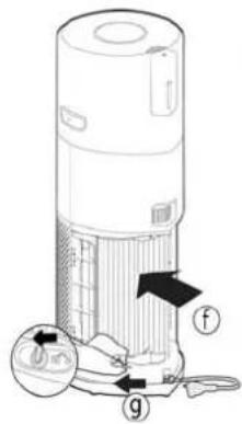 HOOVER HPURIFIER 700 - Ensemble du filtrre [Fig. 1] - 5