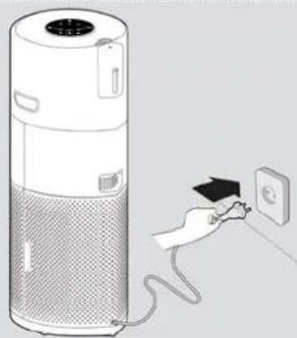 HOOVER HPURIFIER 700 - Remplissez le réservoir de l'humidificateur [Fig. 3] - 6