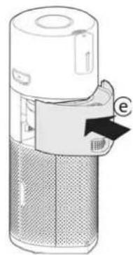 HOOVER HPURIFIER 700 - Vesisällön puhdistusta koskeva hälytys: [Kuva 19] - 5