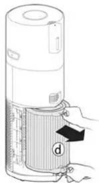 HOOVER HPURIFIER 700 - Ensemble du filtrre [Fig. 1] - 3