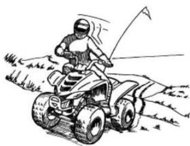YAMAHA YFM90 (2018) - CONDUITE DU VTT - 1