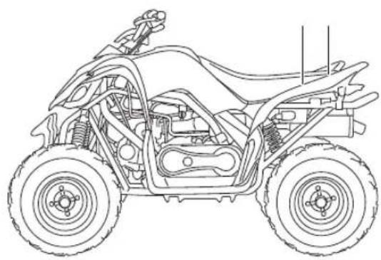YAMAHA YFM90 (2018) - Pour le Mexique - 3