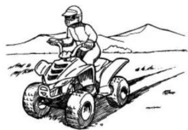 YAMAHA YFM90 (2018) - CONDUITE DU VTT - 4