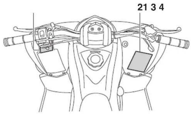 YAMAHA YFM90 (2018) - Pour l'Océanie - 1