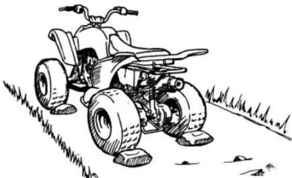 YAMAHA YFM90 (2018) - AVERTISSEMENT - 1