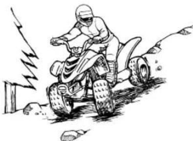 YAMAHA YFM90 (2018) - CONDUITE DU VTT - 6