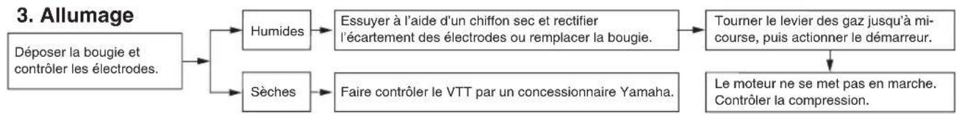 YAMAHA YFM90 (2018) - Scheme de diagnostic de pannes - 2
