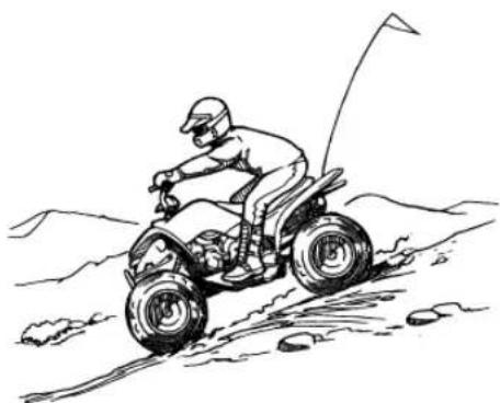 YAMAHA YFM90 (2018) - CONDUITE DU VTT - 3