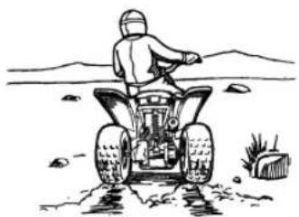 YAMAHA YFM90 (2018) - CONDUITE DU VTT - 5