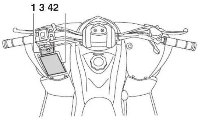 YAMAHA YFM90 (2018) - Pour le Mexique - 2