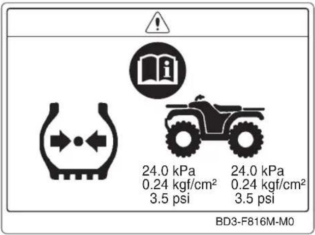 YAMAHA YFM90 (2018) - Pour le Mexique - 8