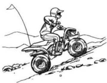 YAMAHA YFM90 (2018) - CONDUITE DU VTT - 2