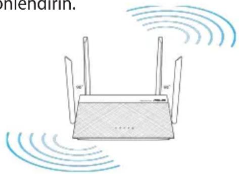 ASUS RTN19 - Yönlendiricinizi yerleştirme - 1