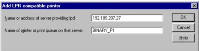 BROTHER NC8100h - Impression sous Windows® NT® 4.0 (pilote d'imprimante non installé) - 1