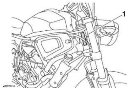 YAMAHA XSR700 (2017) - Numeros d'identification - 4