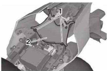 YAMAHA YZFR1M (2020) - Remplacement des fusibles - 4