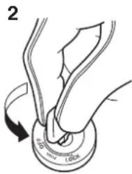YAMAHA YZFR1M (2020) - LOCK (antivol) - 2