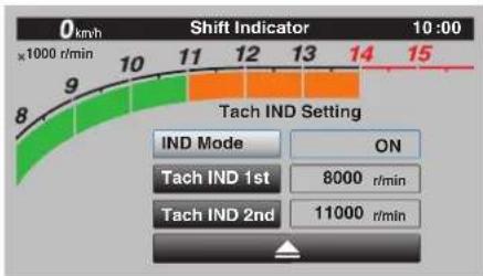 YAMAHA YZFR1M (2020) - "Tach IND Setting" - 2