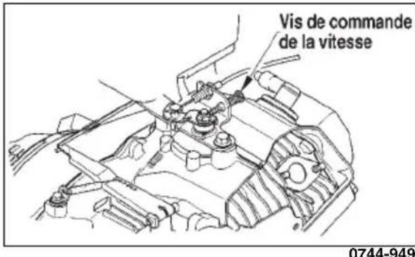 YAMAHA SRX120 (2016) - Vis de commande de vitesse - 1