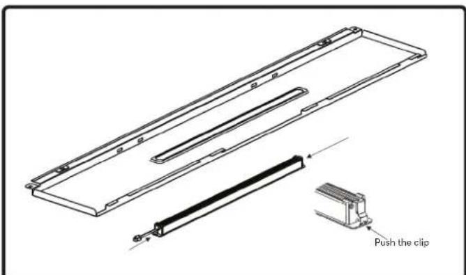 Zephyr Breeze I AK1100BS - LED Removal (FIG. E & F): - 2