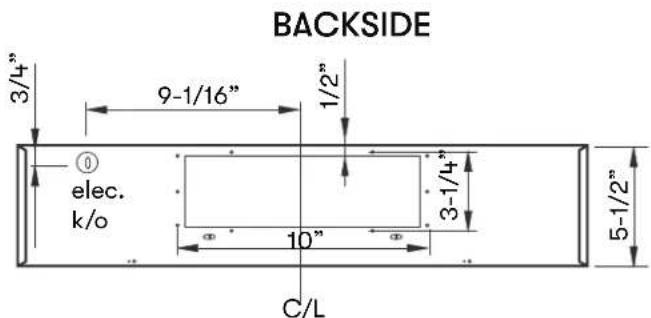 Zephyr Breeze I AK1100BS - Hood Specifications - 2