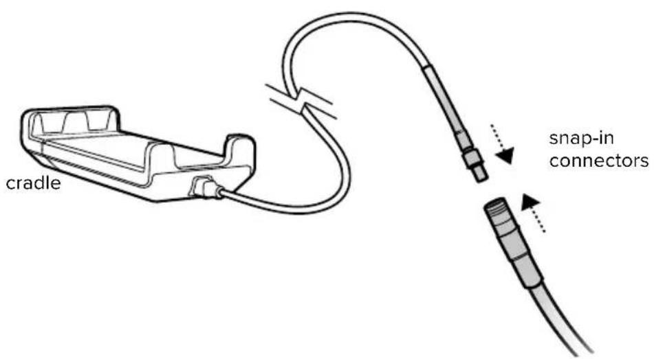 Wilson weBoost Drive Sleek OTR - Step 5: Route Fixed Booster Cable & Connect To Cradle - 2