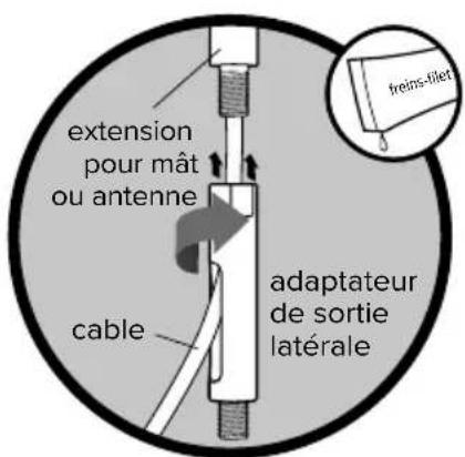 Wilson weBoost Drive Sleek OTR - Étape 2: Assemblage de l'Antenne - 3