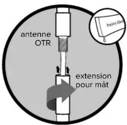Wilson weBoost Drive Sleek OTR - Étape 2: Assemblage de l'Antenne - 2