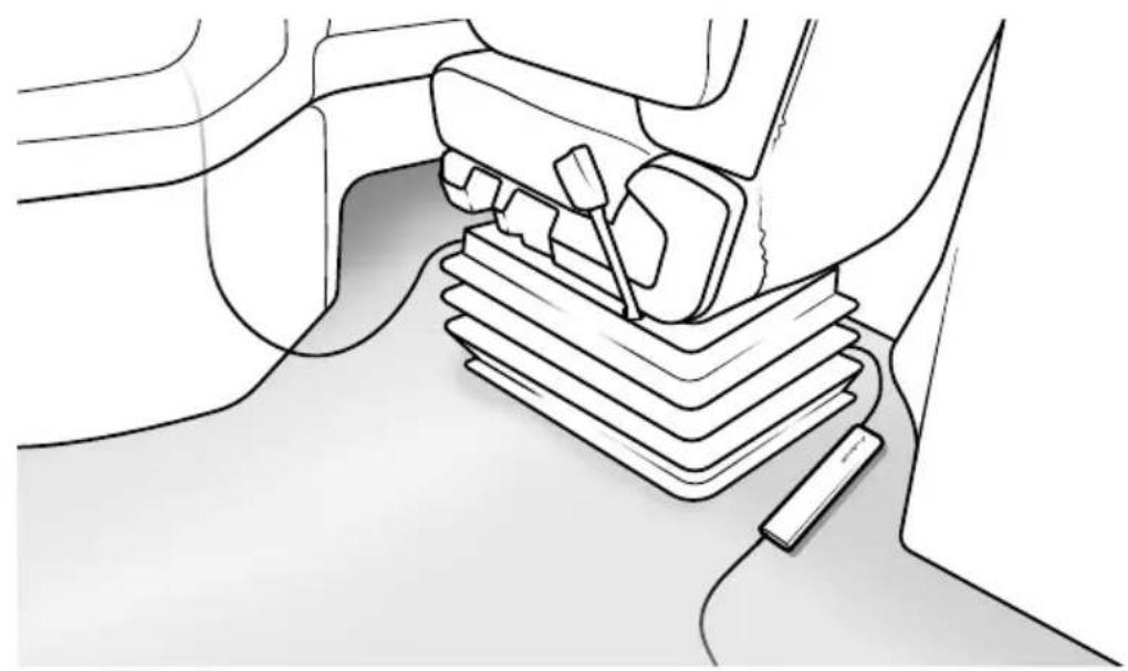 Wilson weBoost Drive Sleek OTR - Étape 5: Placement du Câble de l'Amplifi cateur Fixé et Connexion au Berceau - 1