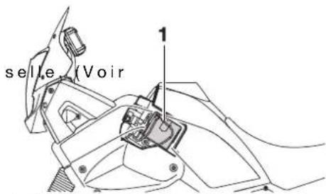 YAMAHA XT660Z (2015) - Batterie (XTZ660ZA) : - 1