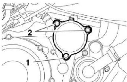 YAMAHA XT660Z (2015) - Changement de l'huile moteur (avec ou sans remplacement de l'élément du filtre à huile) - 4
