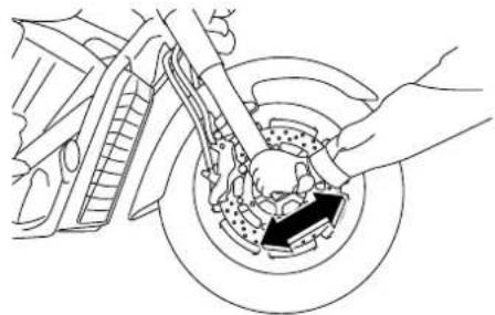 YAMAHA XVS1300A (2016) - Contrôle de la direction - 1